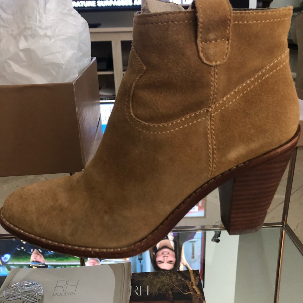 Brown Ash booties